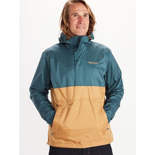 Marmot PreCip Eco Rain Jacket For Mens Blue Grey LFM803167